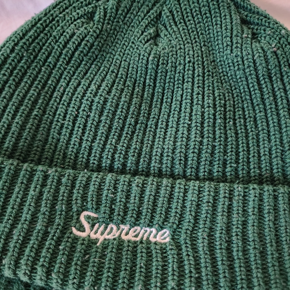 Supreme Gauge Beanie Forest Dark Green - Picture 2 of 3